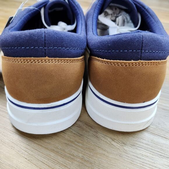 🔹️NWT Chaps Blue Chace Canvas Lace-up Sneakers Men's 10 - Picture 6 of 13